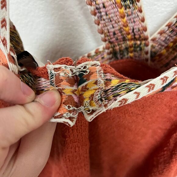 Madewell Embroidered Swing Sweater Tank size small - Picture 5 of 6